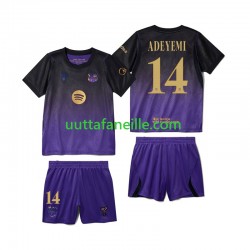Jalkapallo Pelipaitoja FC Barcelona Karim Adeyemi 14 Lasten Vieraspeliasu 2026-2027 Lyhythihainen