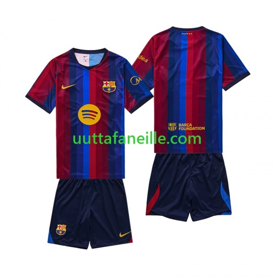 Jalkapallo Pelipaitoja FC Barcelona Lasten Kotipeliasu 2026-2027 Lyhythihainen