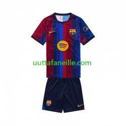 Jalkapallo Pelipaitoja FC Barcelona Lasten Kotipeliasu 2026-2027 Lyhythihainen