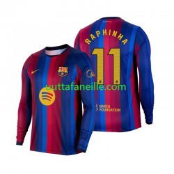 Jalkapallo Pelipaitoja FC Barcelona Raphinha 11 Mies Kotipeliasu 2026-2027 Pitkähihainen