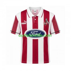 Jalkapallo Pelipaitoja FC Köln 1995 1996 Retro Mies Kotipeliasu Lyhythihainen