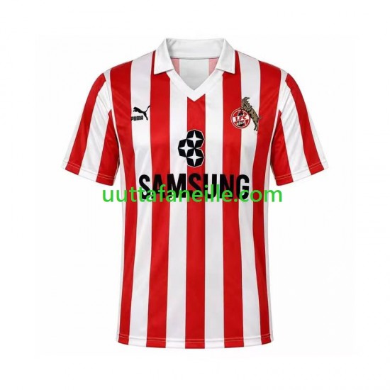 Jalkapallo Pelipaitoja FC Köln 1988 1989 Retro Mies Kolmas peliasu Lyhythihainen