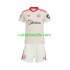 Jalkapallo Pelipaitoja Sevilla FC Retro Lasten Kotipeliasu 2025-2026 Lyhythihainen