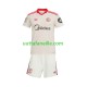 Jalkapallo Pelipaitoja Sevilla FC Retro Lasten Kotipeliasu 2025-2026 Lyhythihainen