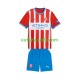 Jalkapallo Pelipaitoja Girona Lasten Kotipeliasu 2026-2027 Lyhythihainen