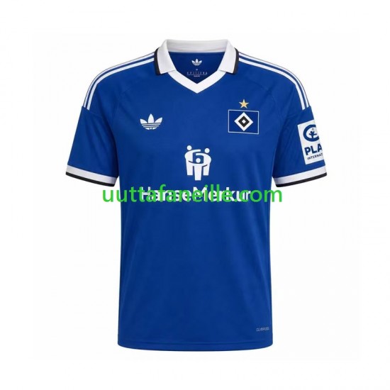 Jalkapallo Pelipaitoja Hamburger SV Mies Vieraspeliasu 2026-2027 Lyhythihainen