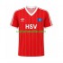 Jalkapallo Pelipaitoja Hamburger SV 1983 Retro Mies Vieraspeliasu Lyhythihainen