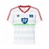 Jalkapallo Pelipaitoja Hamburger SV 1986 Retro Mies Vieraspeliasu Lyhythihainen