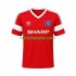 Jalkapallo Pelipaitoja Hamburger SV 1988 Retro Mies Vieraspeliasu Lyhythihainen