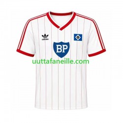 Jalkapallo Pelipaitoja Hamburger SV 1984 Retro Mies Kotipeliasu Lyhythihainen
