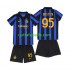 Jalkapallo Pelipaitoja Inter Milan Alessandro Bastoni 95 Lasten Kotipeliasu 2026-2027 Lyhythihainen