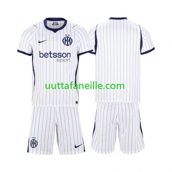 Jalkapallo Pelipaitoja Inter Milan Lasten Vieraspeliasu 2026-2027 Lyhythihainen