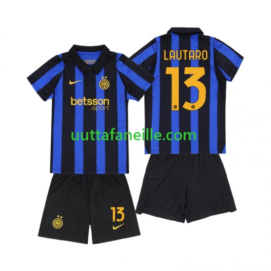 Jalkapallo Pelipaitoja Inter Milan Lautaro Martinez 13 Lasten Kotipeliasu 2026-2027 Lyhythihainen
