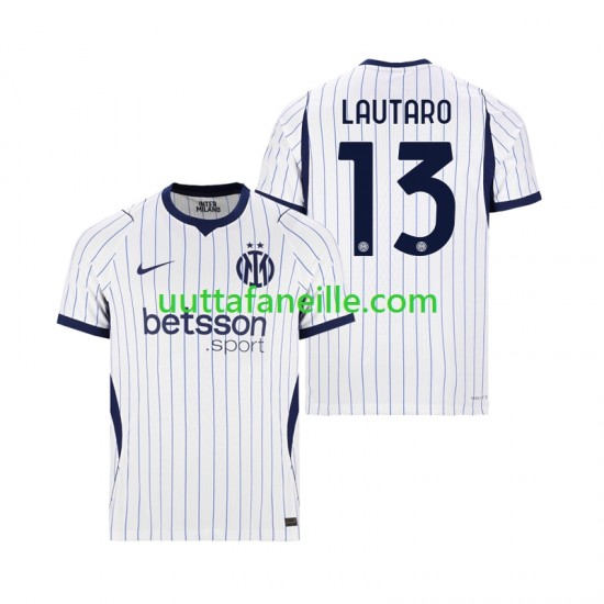Jalkapallo Pelipaitoja Inter Milan Lautaro Martinez 13 Mies Vieraspeliasu 2026-2027 Lyhythihainen