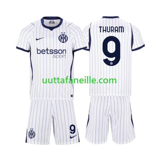 Jalkapallo Pelipaitoja Inter Milan Marcus Thuram 9 Lasten Vieraspeliasu 2026-2027 Lyhythihainen