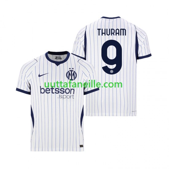 Jalkapallo Pelipaitoja Inter Milan Marcus Thuram 9 Mies Vieraspeliasu 2026-2027 Lyhythihainen