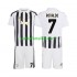 Jalkapallo Pelipaitoja Juventus Cristiano Ronaldo 7 Lasten Kotipeliasu 2026-2027 Lyhythihainen