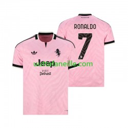 Jalkapallo Pelipaitoja Juventus Cristiano Ronaldo 7 Mies Vieraspeliasu 2026-2027 Lyhythihainen