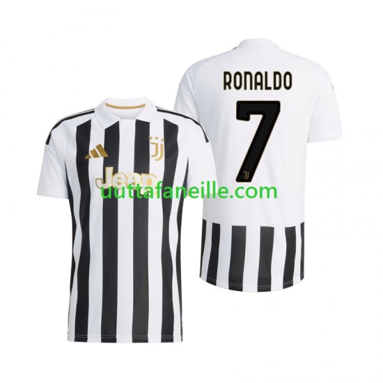 Jalkapallo Pelipaitoja Juventus Cristiano Ronaldo 7 Mies Kotipeliasu 2026-2027 Lyhythihainen