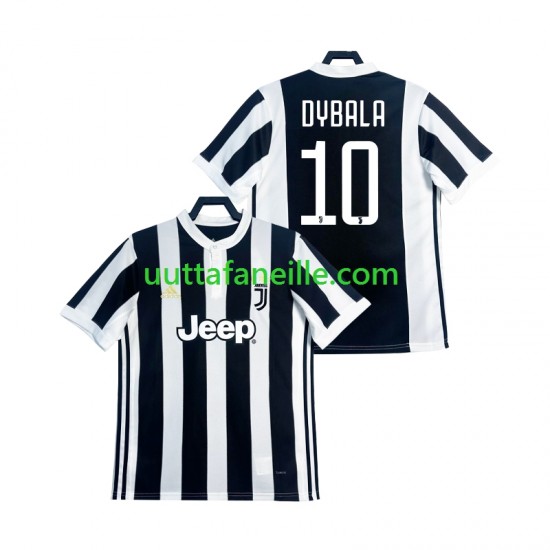 Jalkapallo Pelipaitoja Juventus DYBALA 21 2017 2018 Retro Mies Kotipeliasu Lyhythihainen