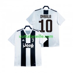 Jalkapallo Pelipaitoja Juventus DYBALA 21 2018 2019 Retro Mies Kotipeliasu Lyhythihainen