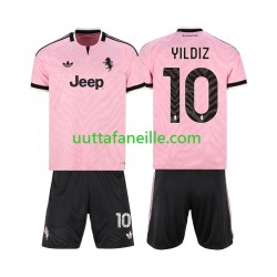 Jalkapallo Pelipaitoja Juventus Kenan Yildiz 10 Lasten Vieraspeliasu 2026-2027 Lyhythihainen