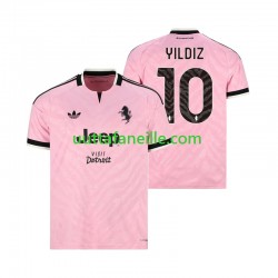 Jalkapallo Pelipaitoja Juventus Kenan Yildiz 10 Mies Vieraspeliasu 2026-2027 Lyhythihainen