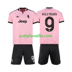 Jalkapallo Pelipaitoja Juventus Randal Kolo Muani 9 Lasten Vieraspeliasu 2026-2027 Lyhythihainen