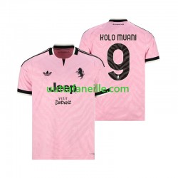 Jalkapallo Pelipaitoja Juventus Randal Kolo Muani 9 Mies Vieraspeliasu 2026-2027 Lyhythihainen