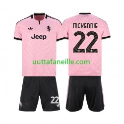 Jalkapallo Pelipaitoja Juventus Weston McKennie 22 Lasten Vieraspeliasu 2026-2027 Lyhythihainen