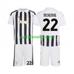 Jalkapallo Pelipaitoja Juventus Weston McKennie 22 Lasten Kotipeliasu 2026-2027 Lyhythihainen