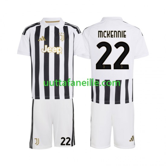 Jalkapallo Pelipaitoja Juventus Weston McKennie 22 Lasten Kotipeliasu 2026-2027 Lyhythihainen