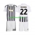 Jalkapallo Pelipaitoja Juventus Weston McKennie 22 Lasten Kotipeliasu 2026-2027 Lyhythihainen
