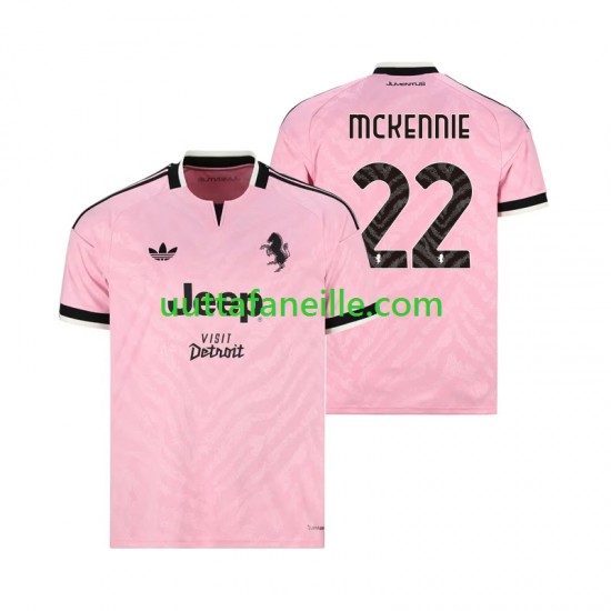 Jalkapallo Pelipaitoja Juventus Weston McKennie 22 Mies Vieraspeliasu 2026-2027 Lyhythihainen