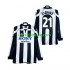 Jalkapallo Pelipaitoja Juventus ZIDANE 21 1997 Retro Mies Kotipeliasu 1998 Pitkähihainen