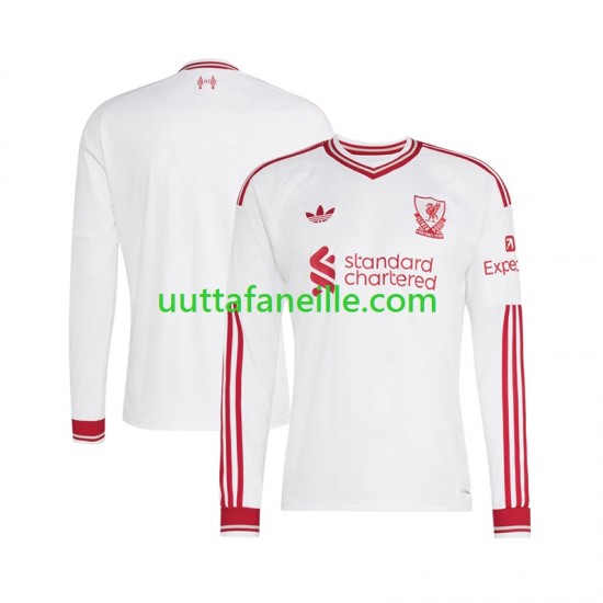 Jalkapallo Pelipaitoja Liverpool Mies Vieraspeliasu 2026-2027 Pitkähihainen