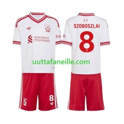 Jalkapallo Pelipaitoja Liverpool Dominik Szoboszlai 8 Lasten Vieraspeliasu 2026-2027 Lyhythihainen