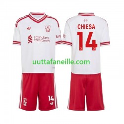 Jalkapallo Pelipaitoja Liverpool Federico Chiesa 14 Lasten Vieraspeliasu 2026-2027 Lyhythihainen