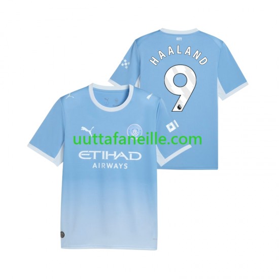 Jalkapallo Pelipaitoja Manchester City Erling Haaland 9 Mies Kotipeliasu 2026-2027 Lyhythihainen