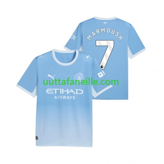 Jalkapallo Pelipaitoja Manchester City Omar Marmoush 7 Mies Kotipeliasu 2026-2027 Lyhythihainen