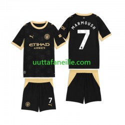 Jalkapallo Pelipaitoja Manchester City Omar Marmoush 7 Lasten Vieraspeliasu 2026-2027 Lyhythihainen