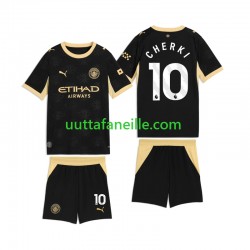 Jalkapallo Pelipaitoja Manchester City Rayan Cherki 10 Lasten Vieraspeliasu 2026-2027 Lyhythihainen