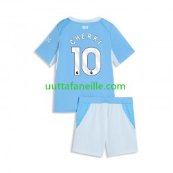 Jalkapallo Pelipaitoja Manchester City Rayan Cherki 10 Lasten Kotipeliasu 2026-2027 Lyhythihainen