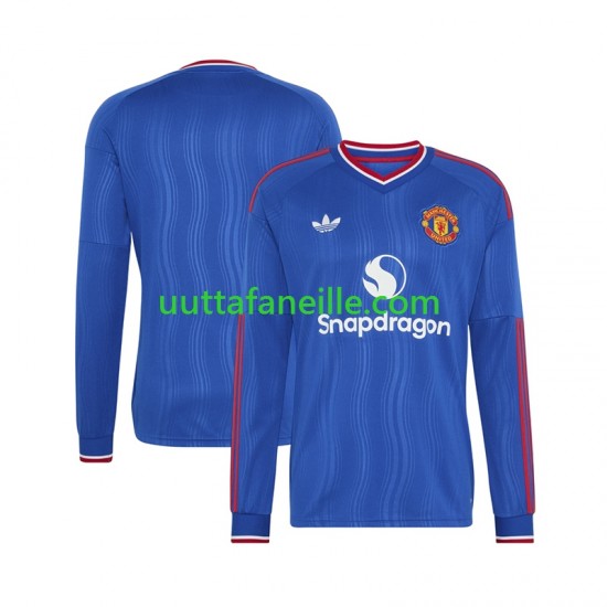 Jalkapallo Pelipaitoja Manchester United Mies Vieraspeliasu 2026-2027 Pitkähihainen