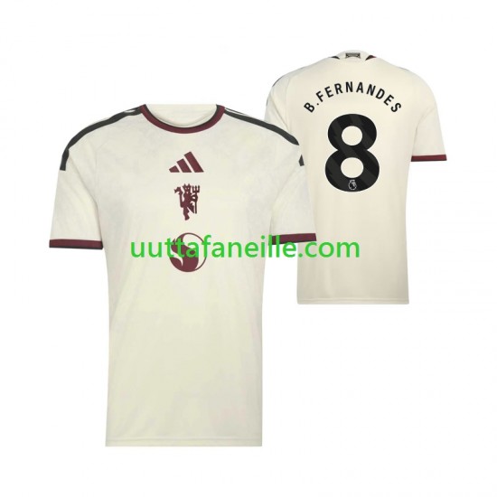 Jalkapallo Pelipaitoja Manchester United Bruno Fernandes 8 Mies Kolmas peliasu 2026-2027 Lyhythihainen