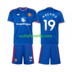 Jalkapallo Pelipaitoja Manchester United Bryan Mbeumo 19 Lasten Vieraspeliasu 2026-2027 Lyhythihainen