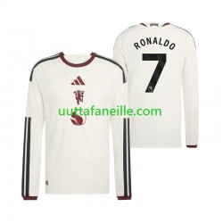 Jalkapallo Pelipaitoja Manchester United Cristiano Ronaldo 7 Mies Kolmas peliasu 2026-2027 Pitkähihainen