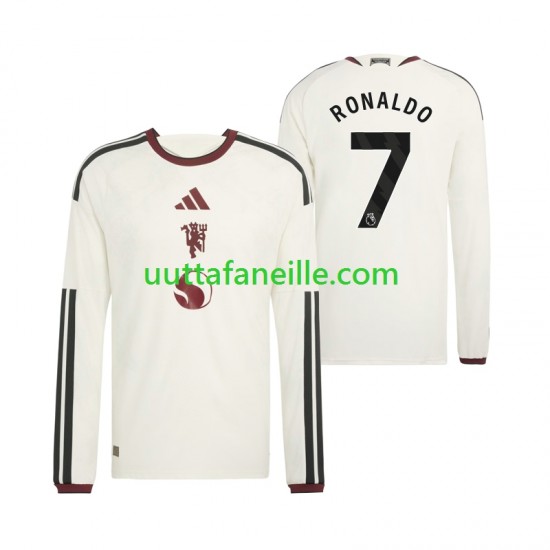 Jalkapallo Pelipaitoja Manchester United Cristiano Ronaldo 7 Mies Kolmas peliasu 2026-2027 Pitkähihainen