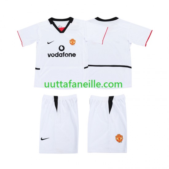 Jalkapallo Pelipaitoja Manchester United 2003 Lasten Vieraspeliasu 2002 Lyhythihainen