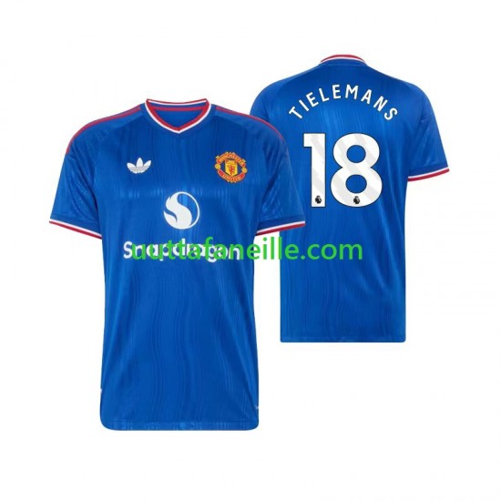 Jalkapallo Pelipaitoja Manchester United Youri Tielemans 18 Mies Vieraspeliasu 2026-2027 Lyhythihainen